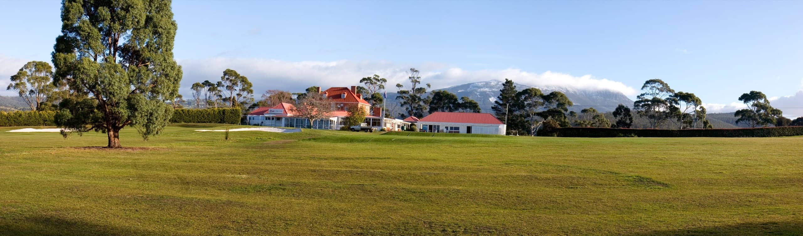 Panoramic view of the clubhouse function space